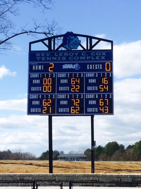 Sports scoreboard display