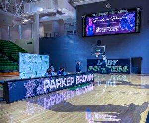 LED Scorers Table at Van Buren High School