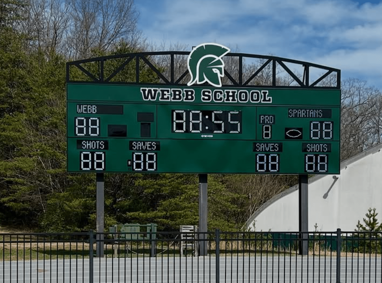 Sports scoreboard display