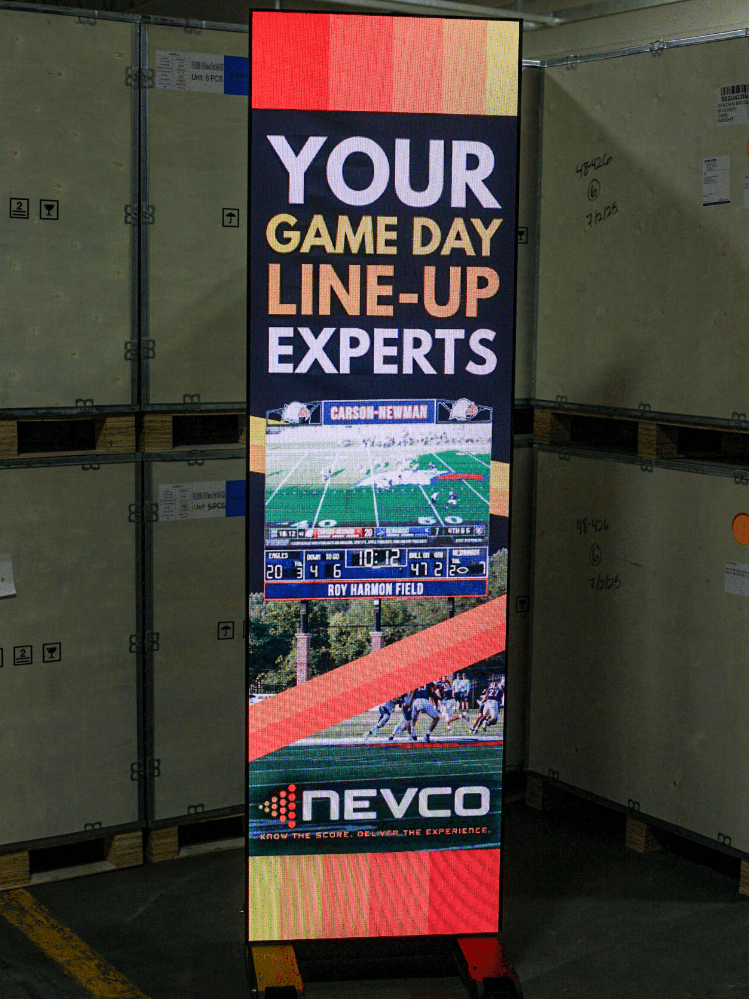 VisionMax LED Posters – Portable Digital Displays | Nevco